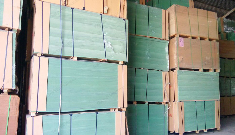 Tổng kho ván gỗ công nghiệp lõi xanh mdf