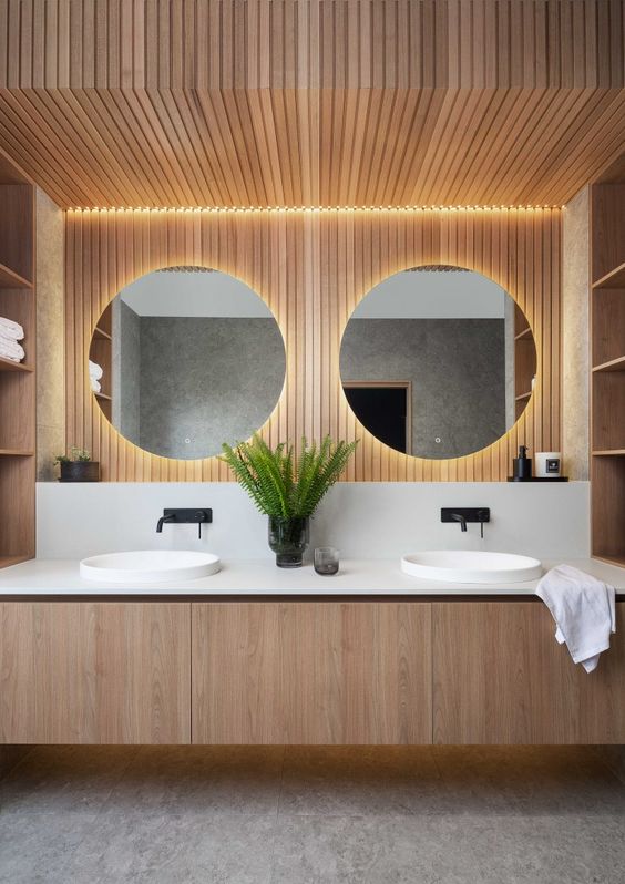 Thi công tấm ốp lam sóng phòng wc
