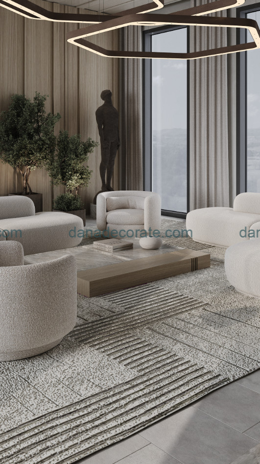Thiết kế thi công nội thất phòng khách hiện đại cao cấp tại Đà Nẵng