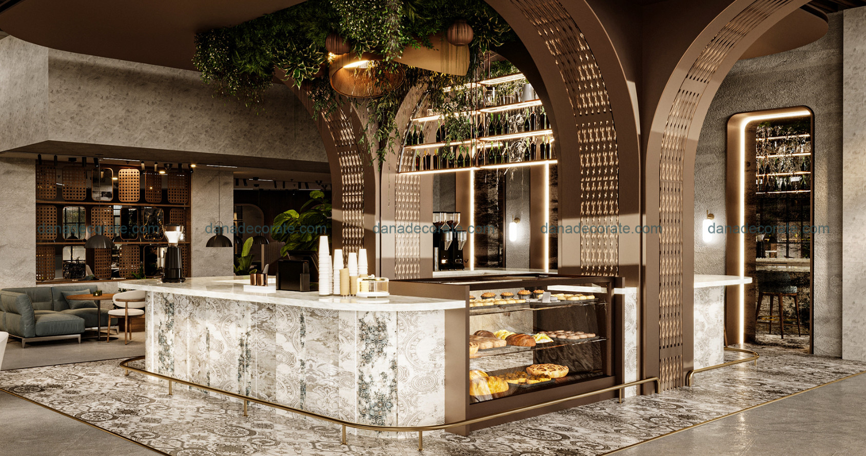 Thiết kế thi công bar cafe trọn gói tại Đà Nẵng
