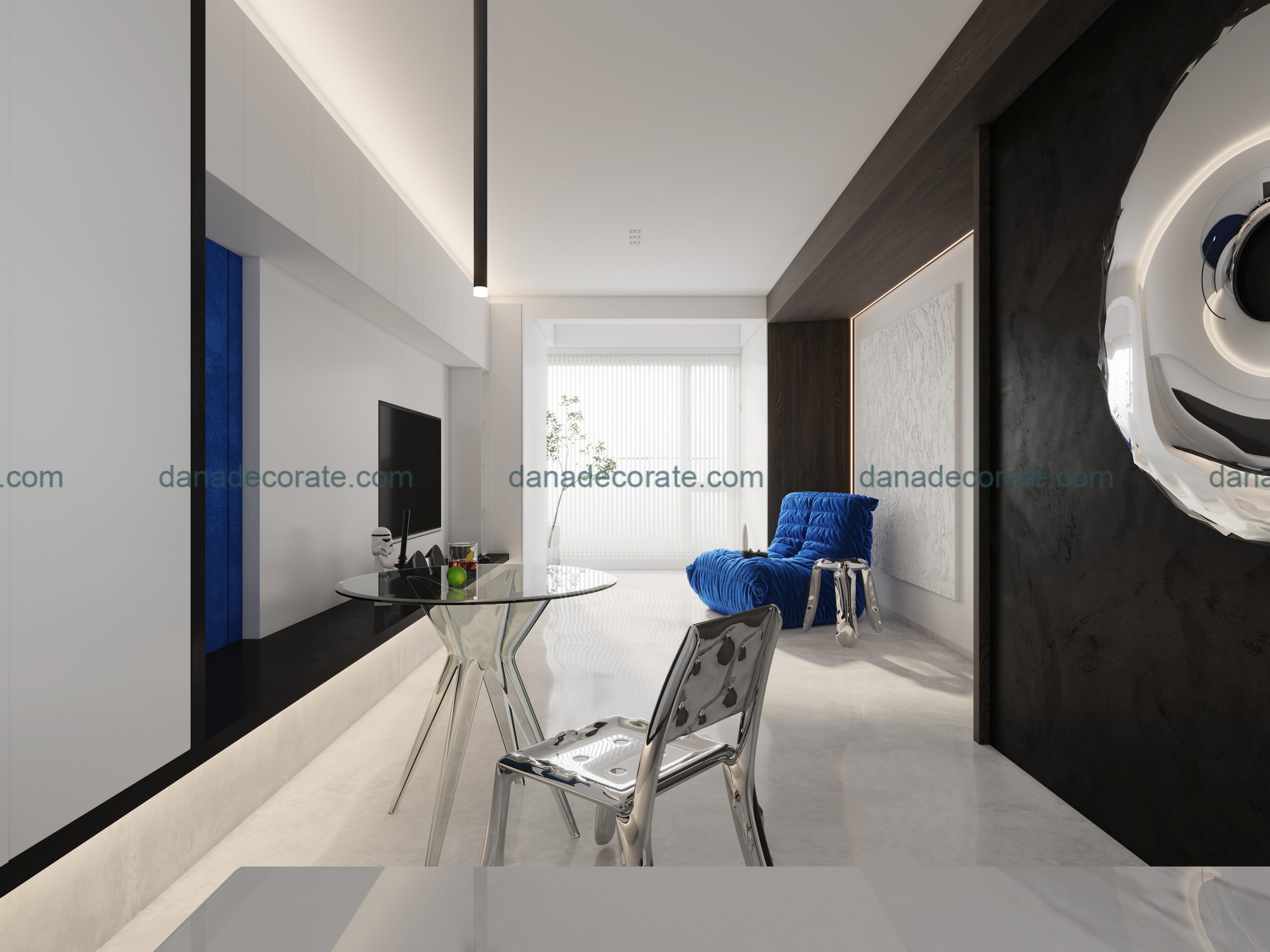 Thiết kế thi công chung cư trọn gói theo phong cách hiện đại lịch lãm