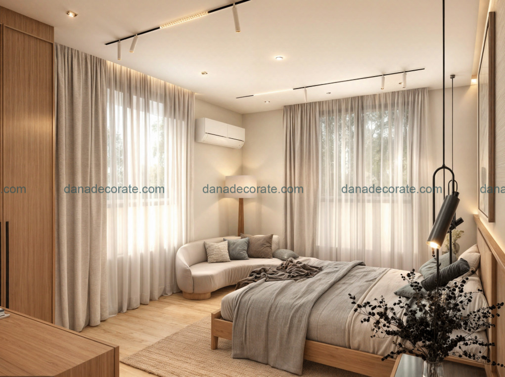 Thiết kế thi công nội thất phòng ngủ căn hộ chung cư tại Đà Nẵng