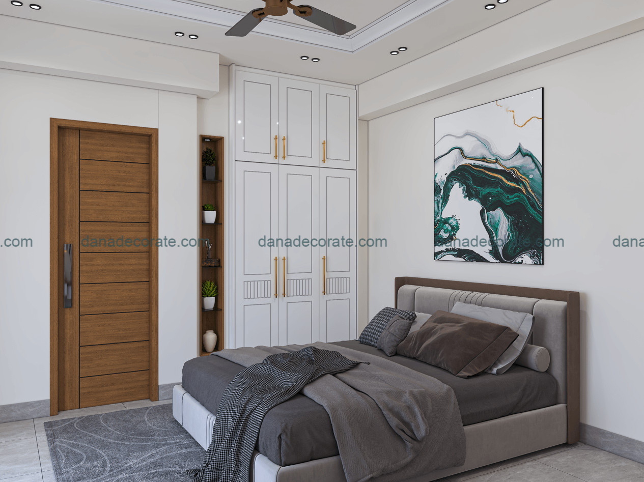 Thiết kế thi công nội thất phòng ngủ phong cách hiện đại sang trọng