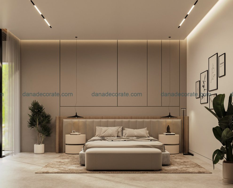 Thiết kế thi công nội thất phòng ngủ trọn gói theo phong cách kiến trúc hiện đại